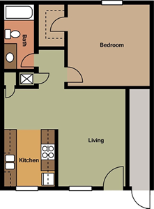 One Bedroom / One Bath