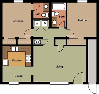 One Bedroom / One Bath